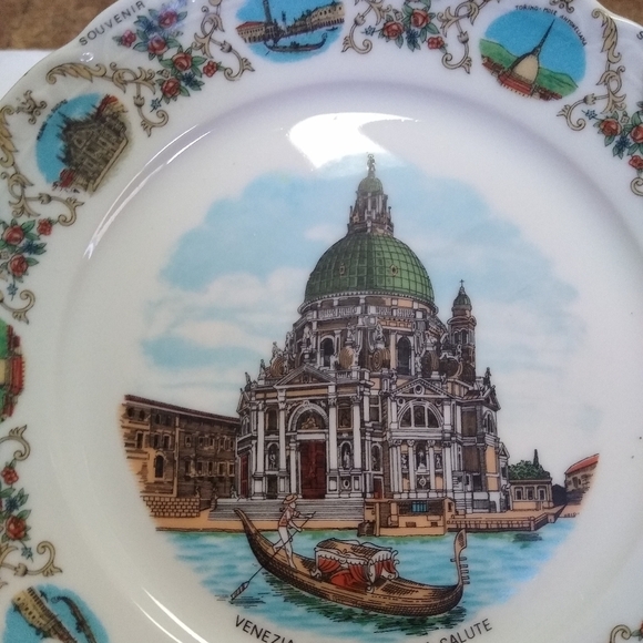 Vintage Mitterteich Set of 4 Italian Souvenir Plates - Picture 12 of 14
